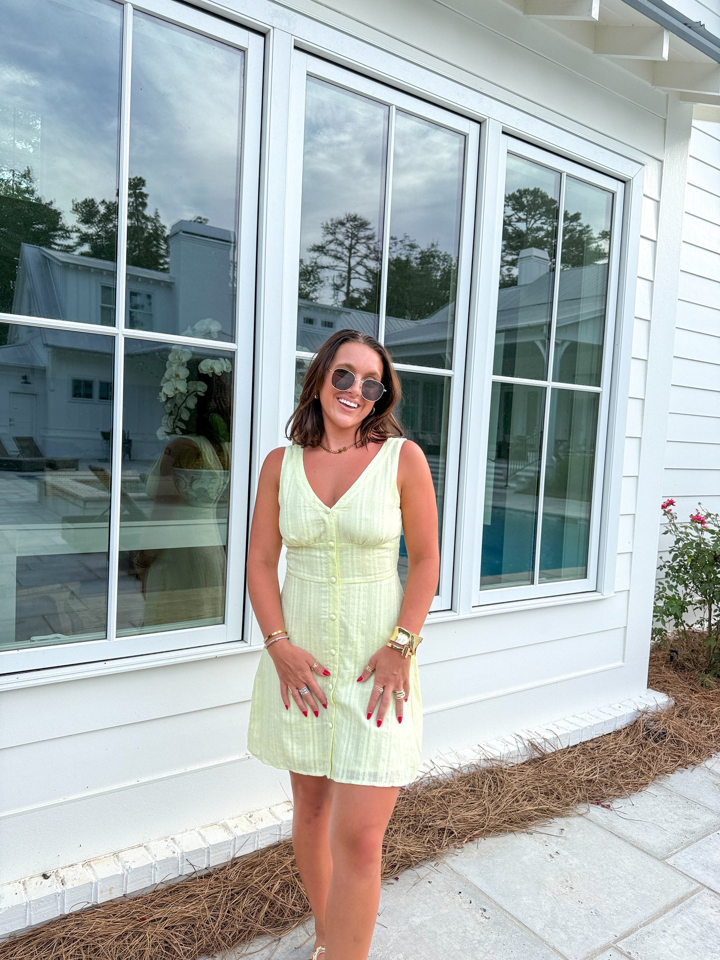 One and Only Dress- Butter Yellow