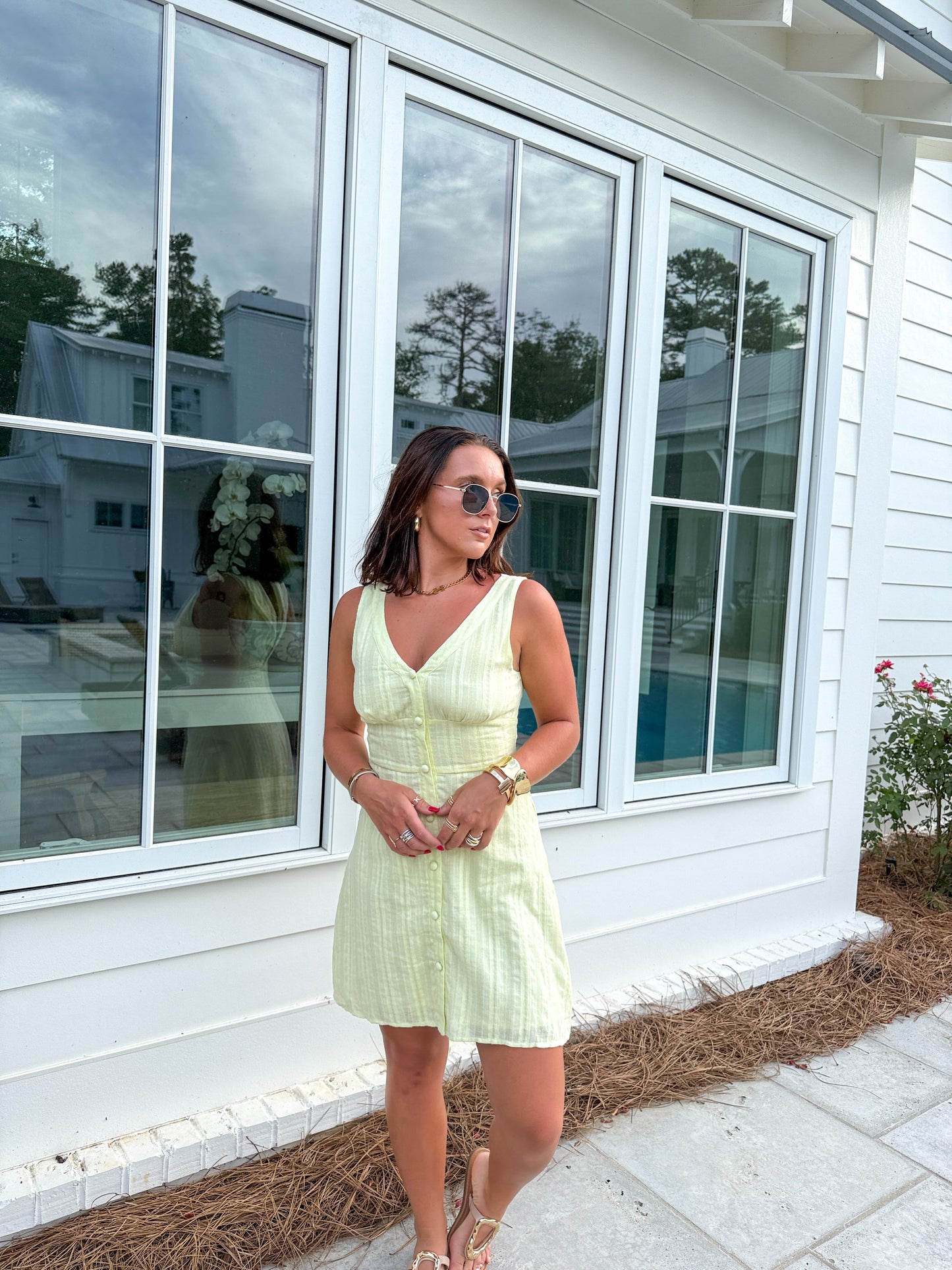 One and Only Dress- Butter Yellow