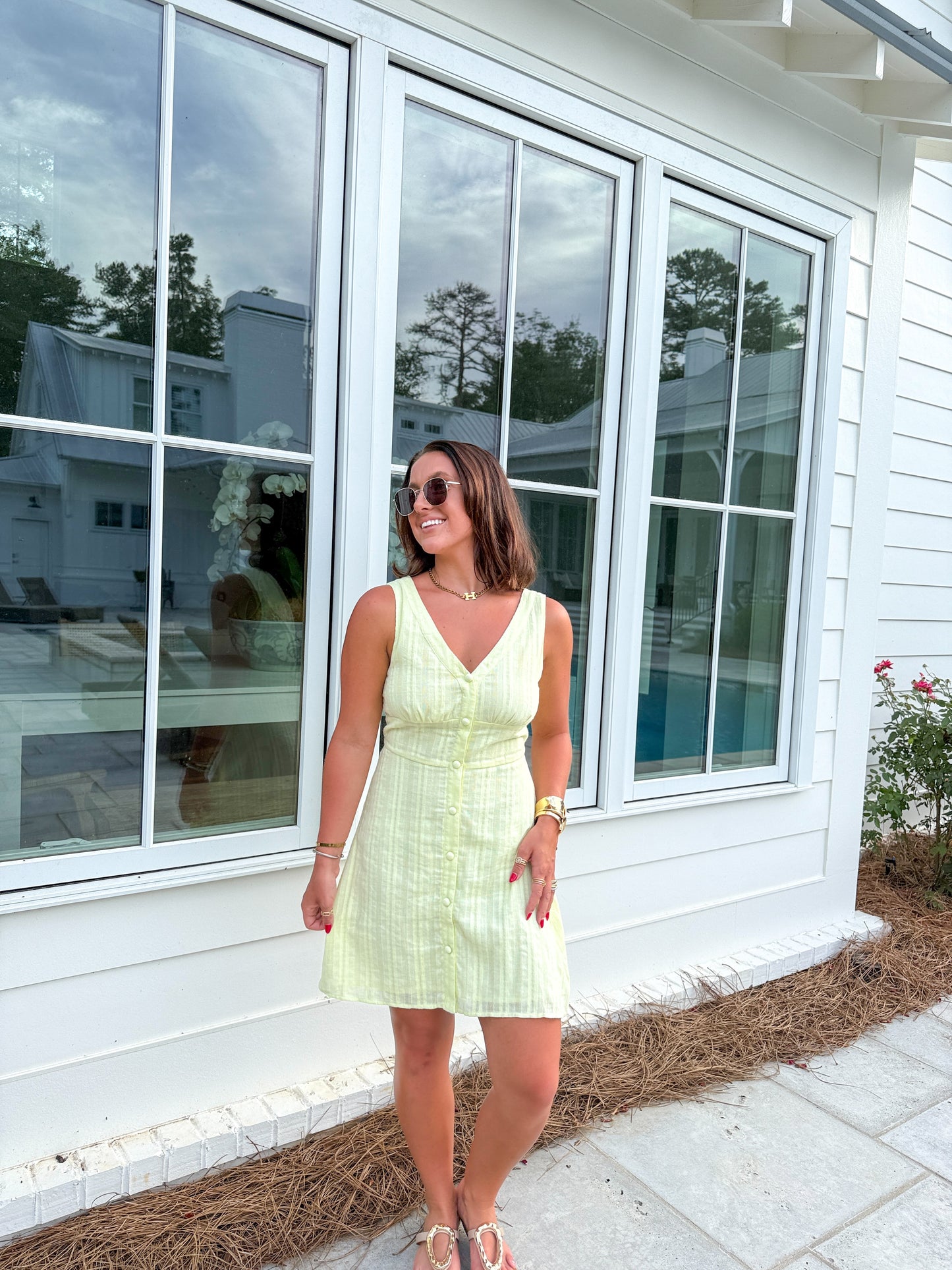 One and Only Dress- Butter Yellow