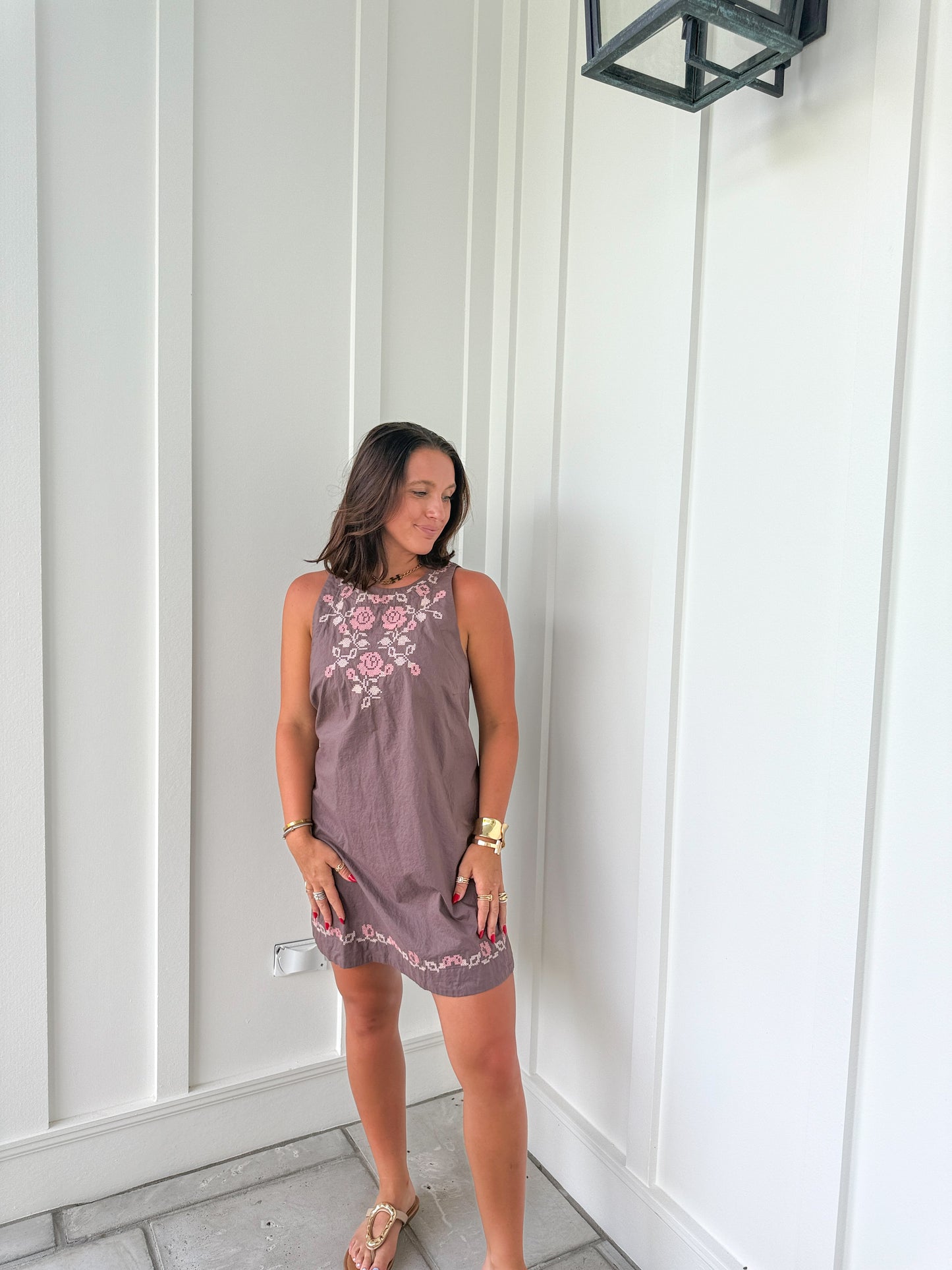 Beauty Girl Dress- Dark Plum