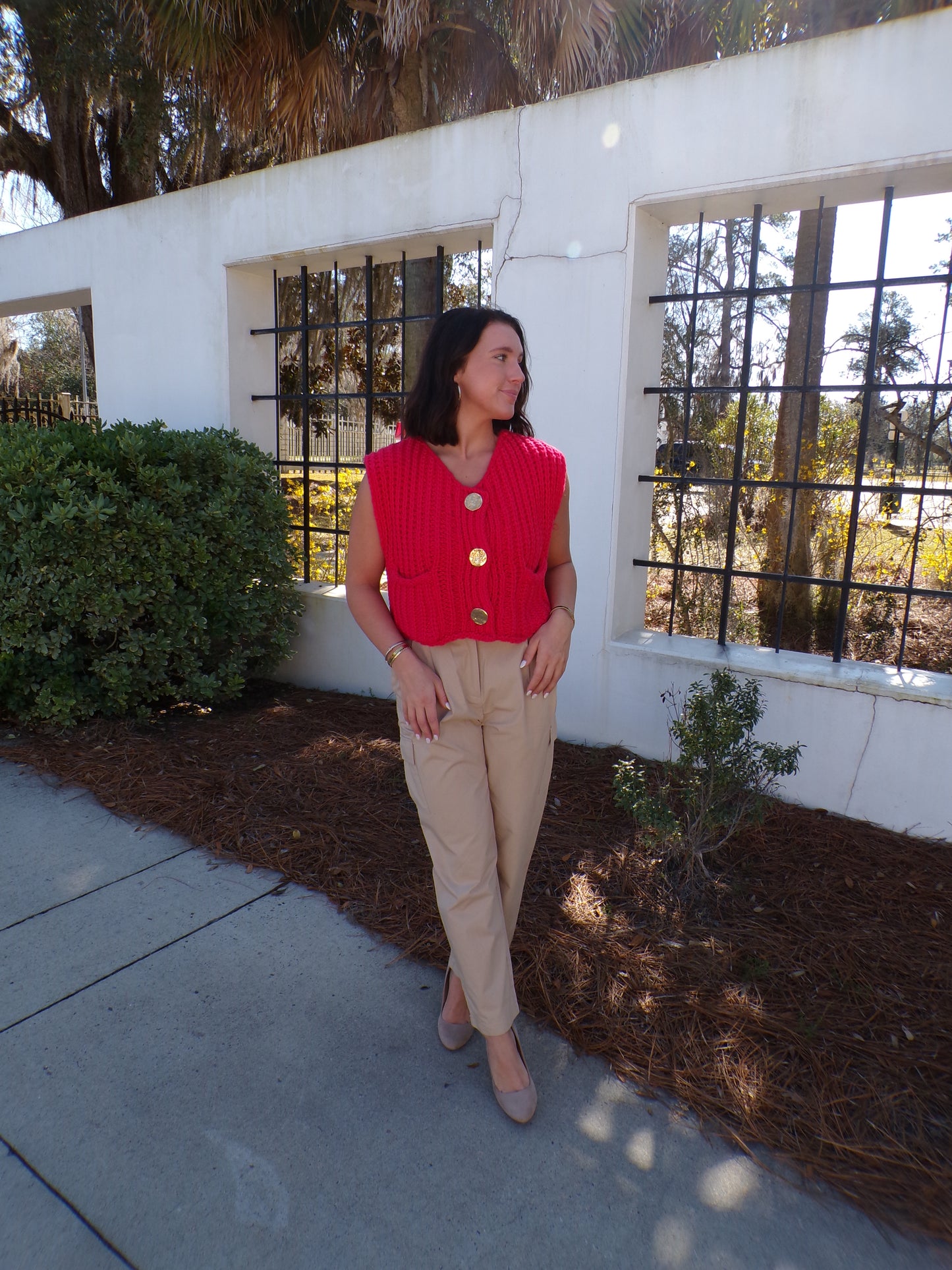 The Other One Sweater- Red