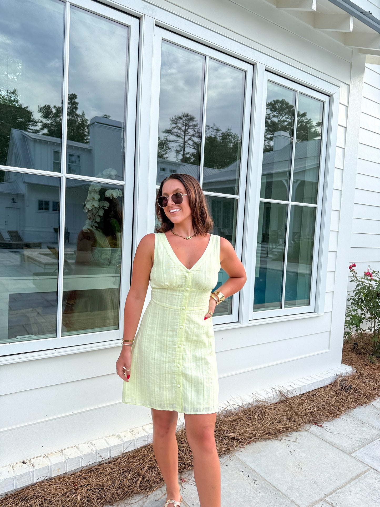 One and Only Dress- Butter Yellow