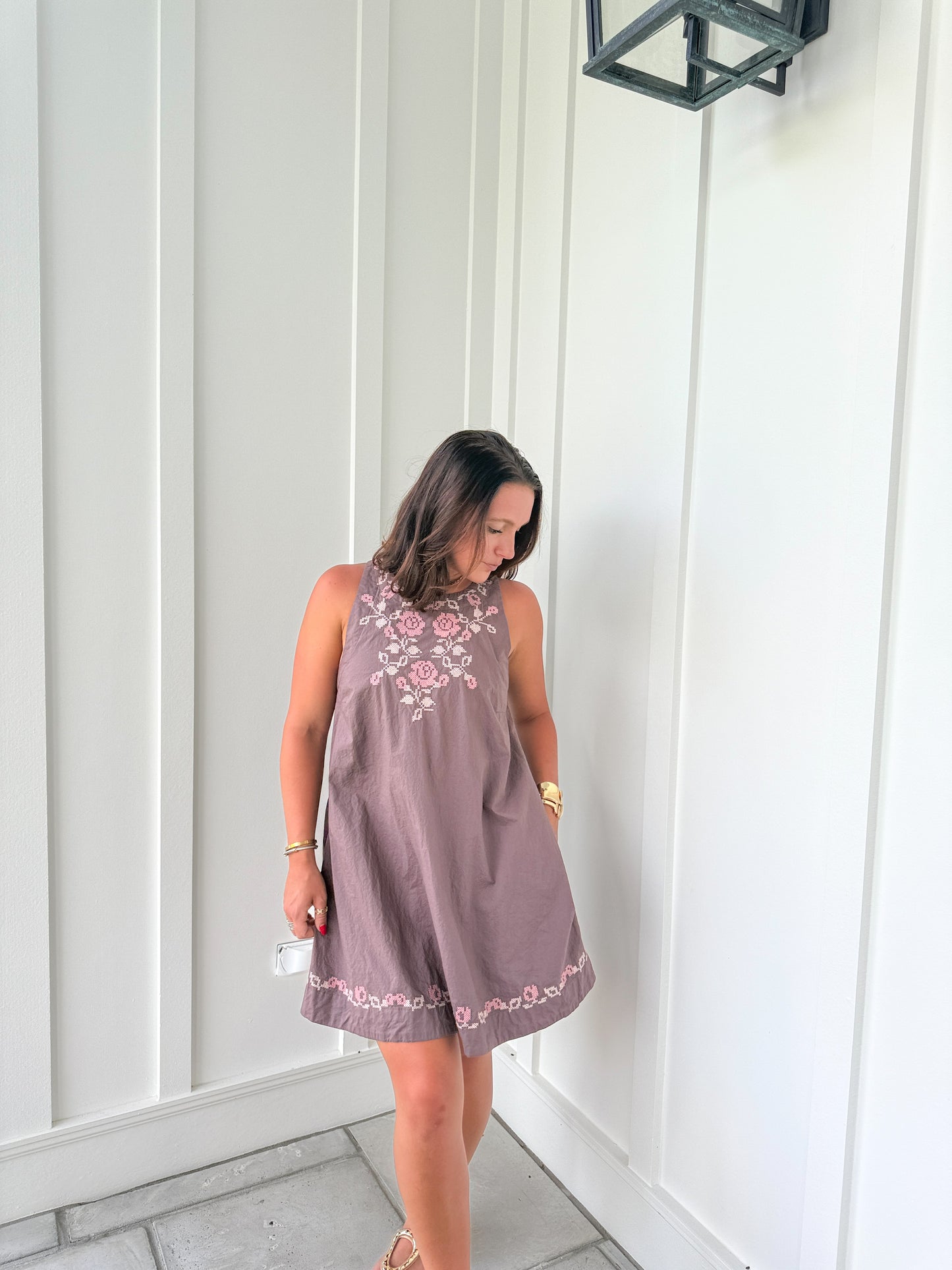 Beauty Girl Dress- Dark Plum