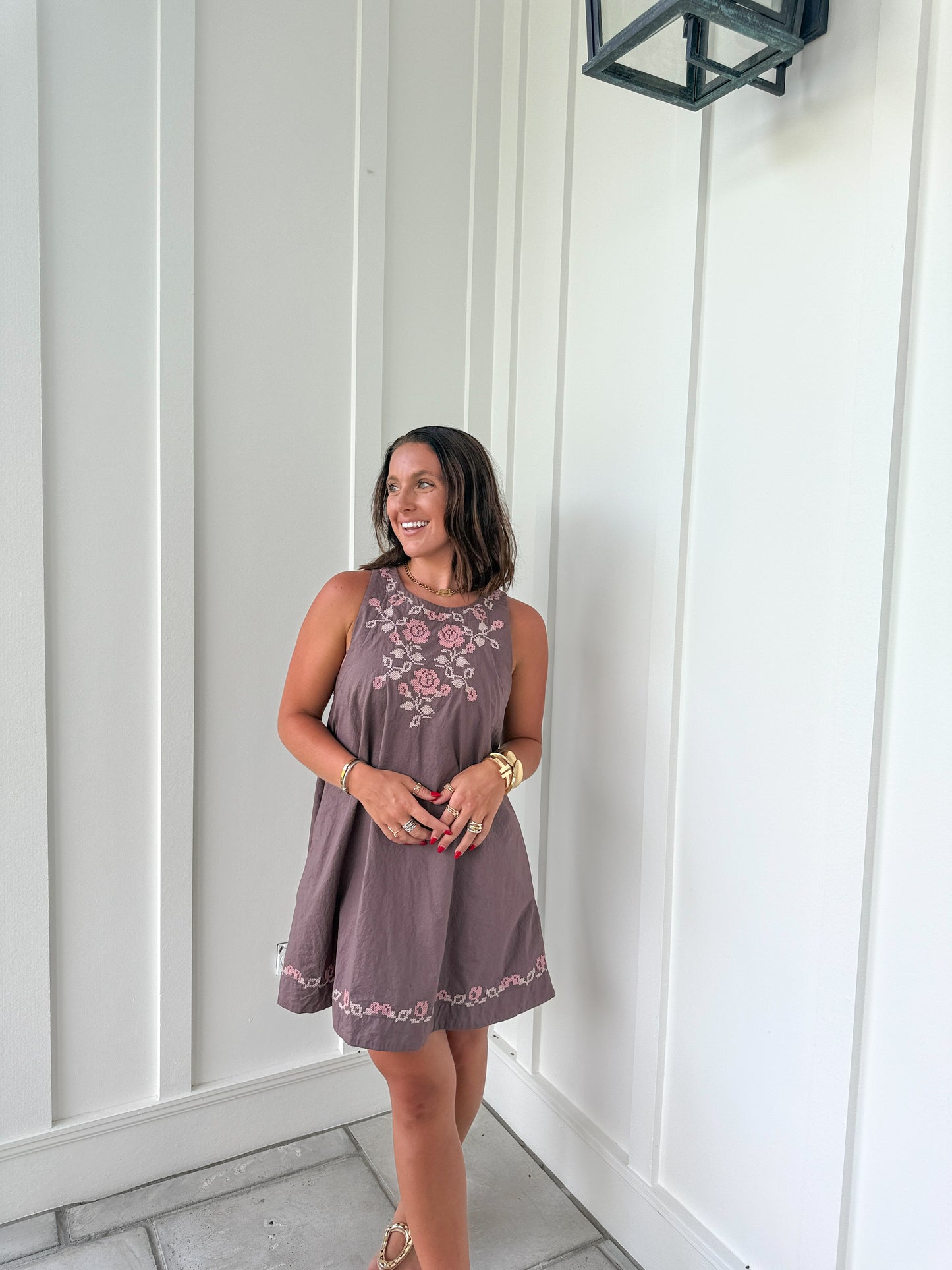 Beauty Girl Dress- Dark Plum