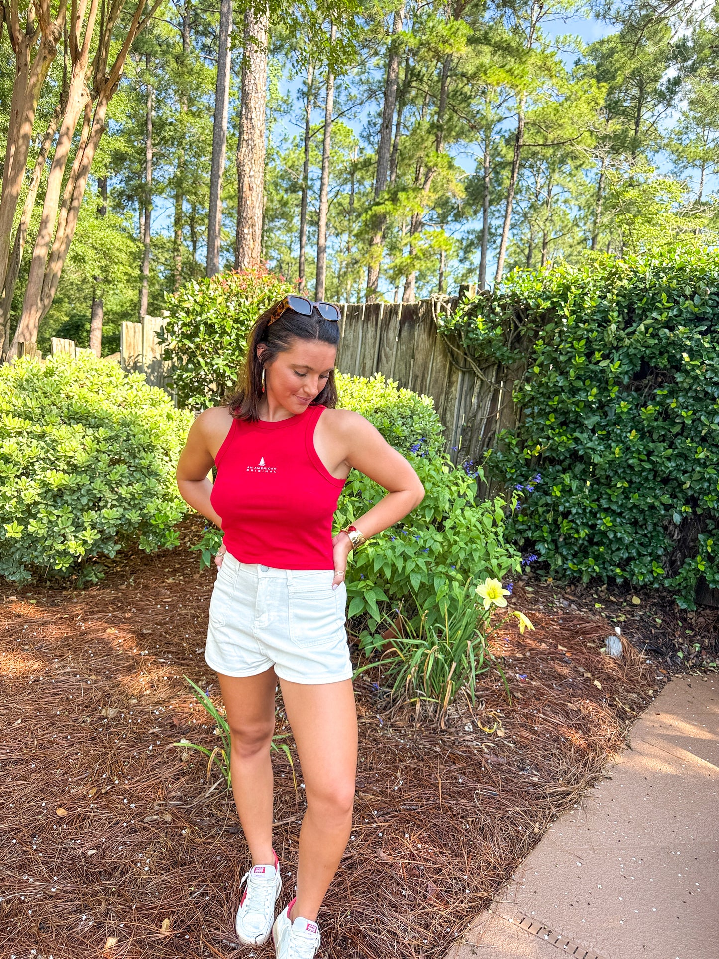 An American Original Tank- Red