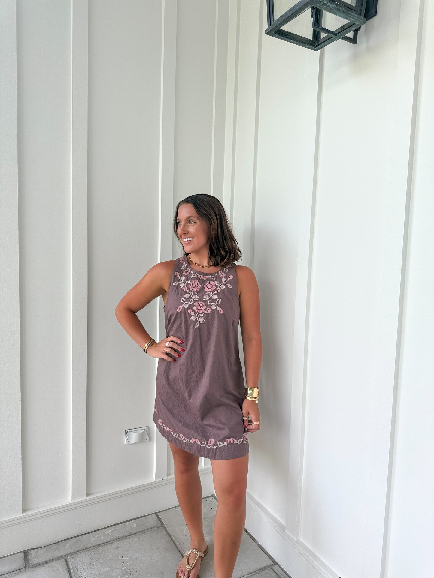 Beauty Girl Dress- Dark Plum