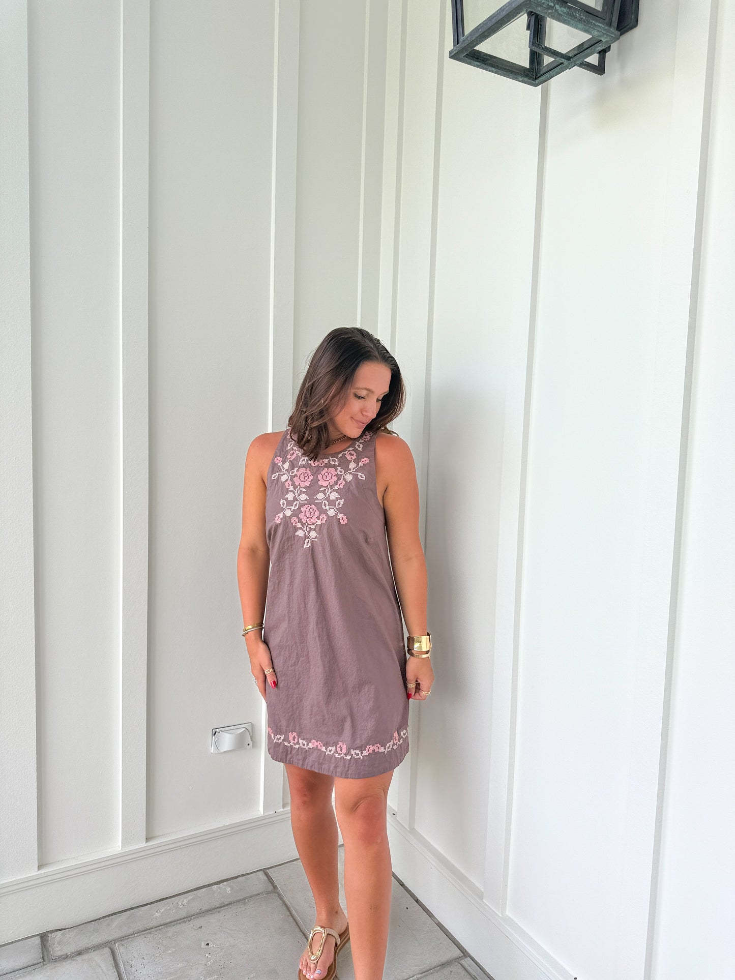 Beauty Girl Dress- Dark Plum