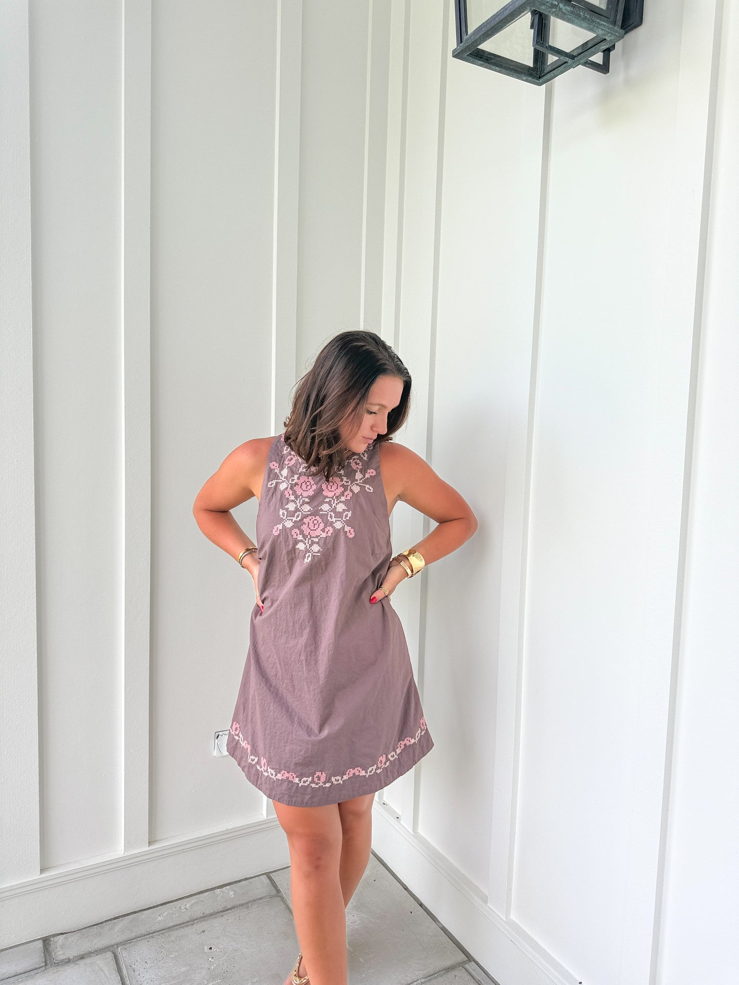 Beauty Girl Dress- Dark Plum