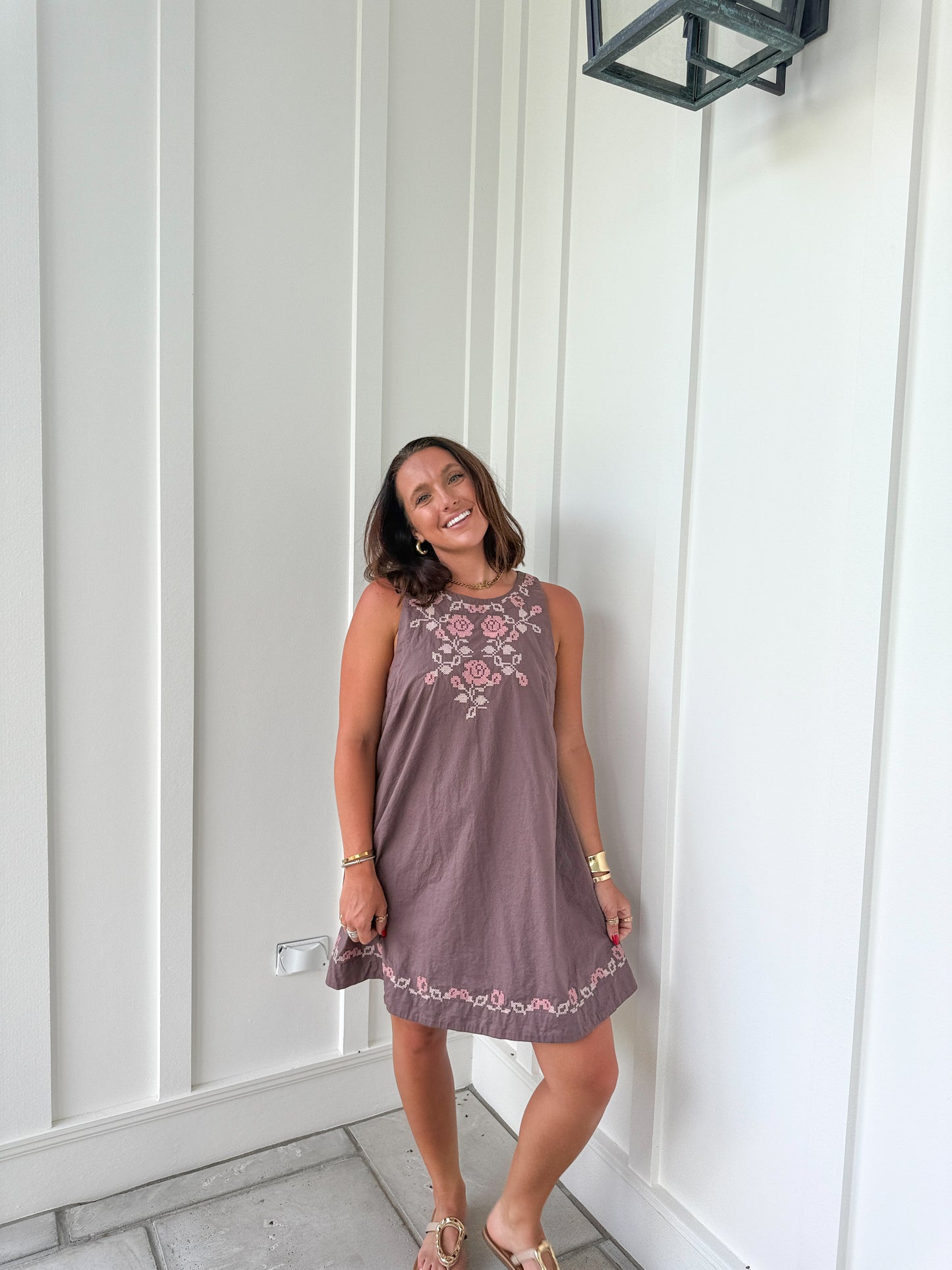 Beauty Girl Dress- Dark Plum