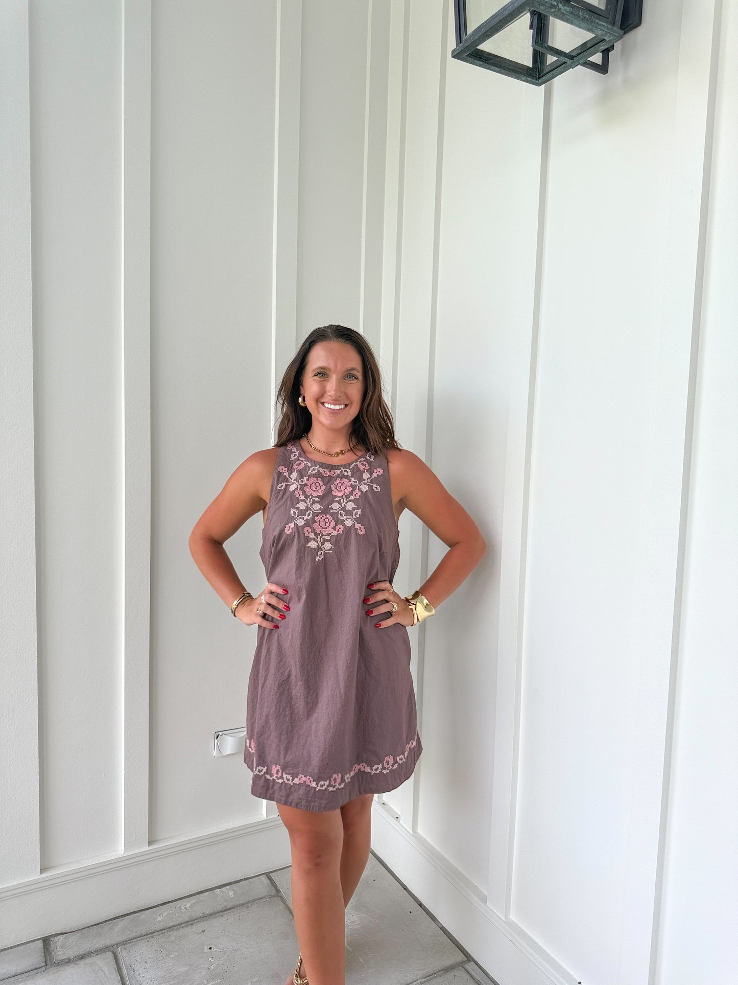 Beauty Girl Dress- Dark Plum