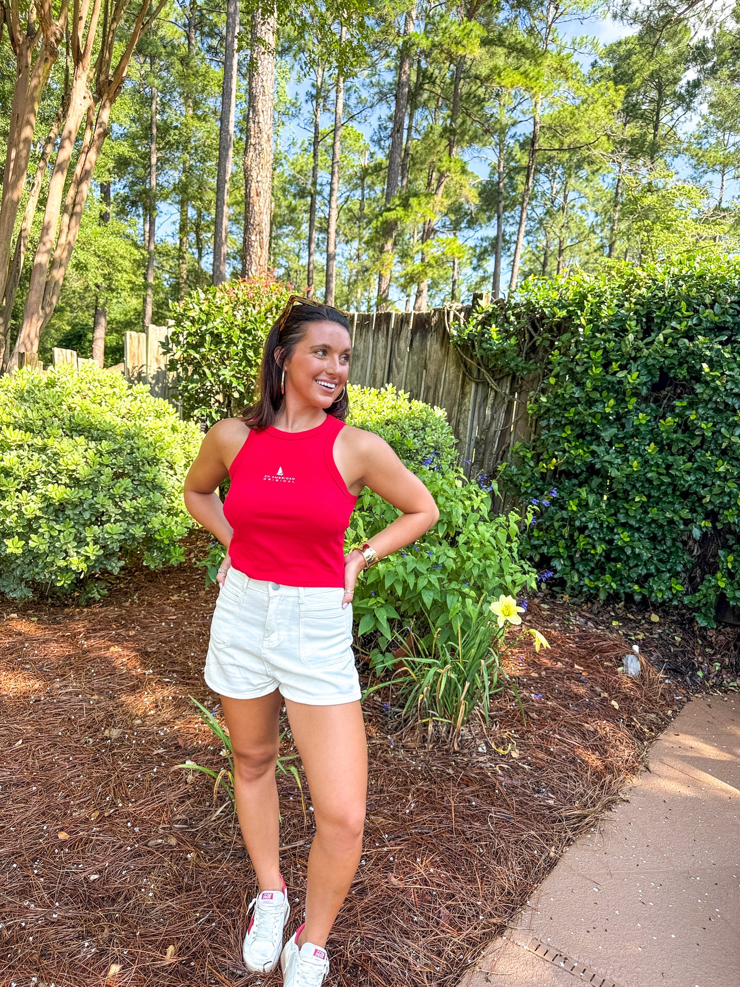 An American Original Tank- Red